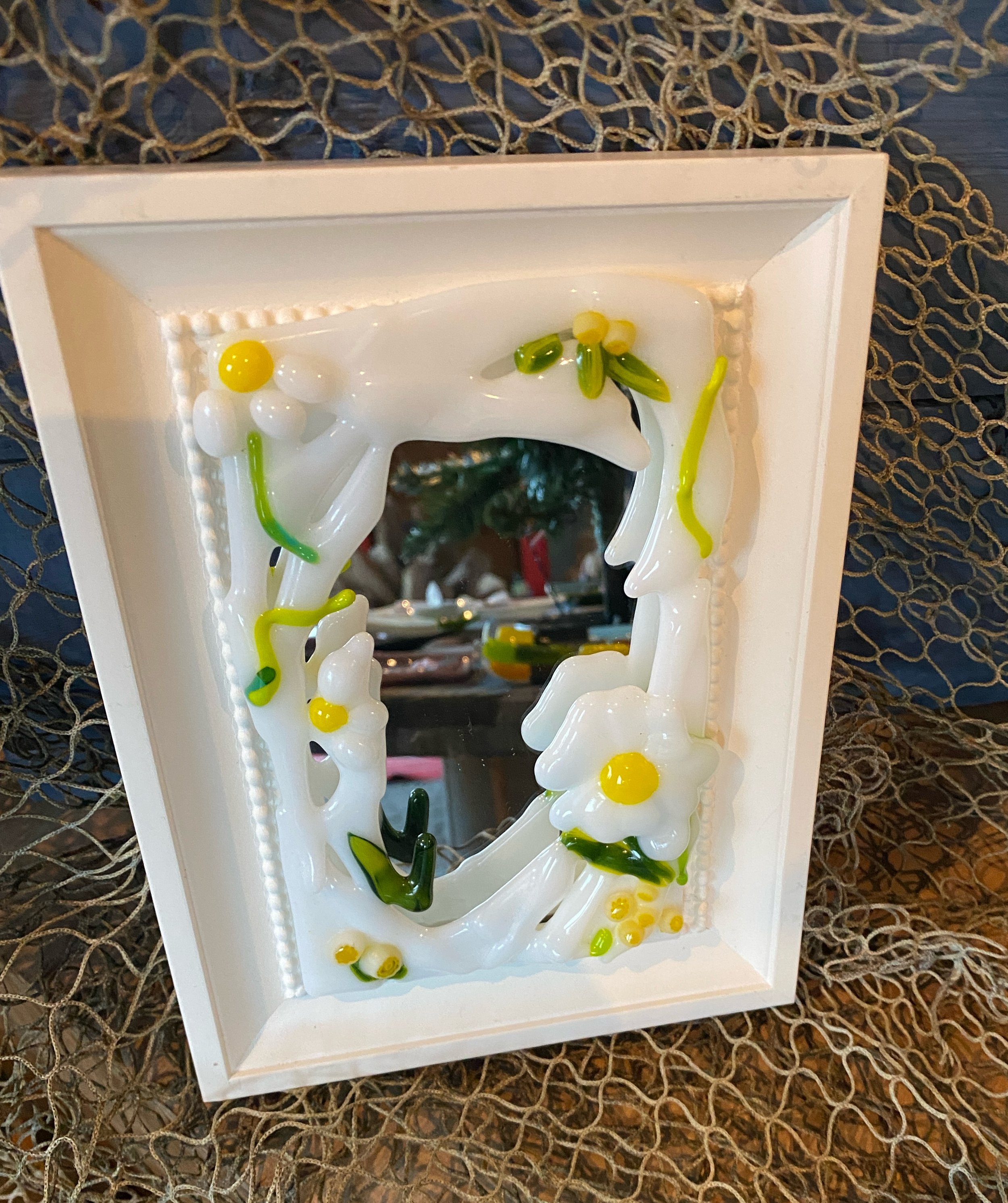 Blomster spejl