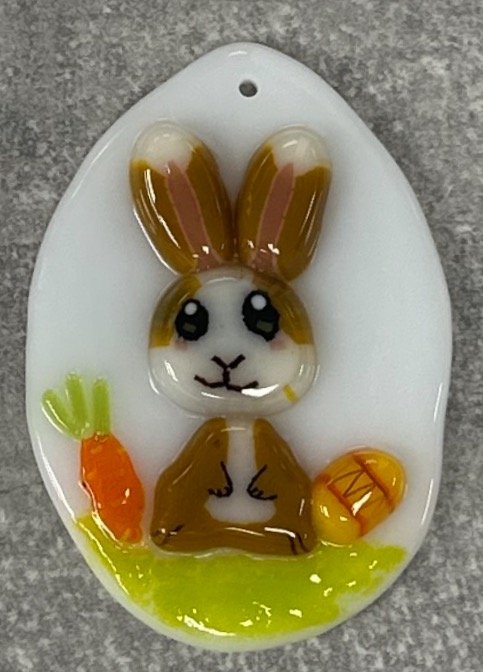 Påskeæg med hare